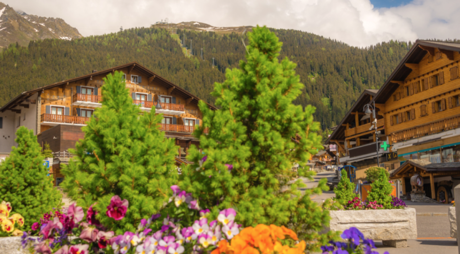 VERBIER A SUMMERTIME WORK OF ART